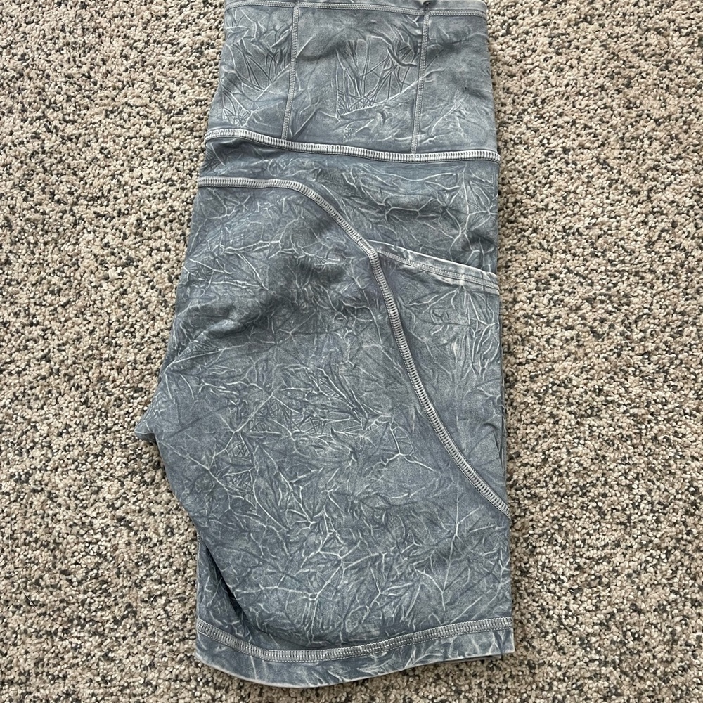 lululemon athletica Gray Bike Shorts